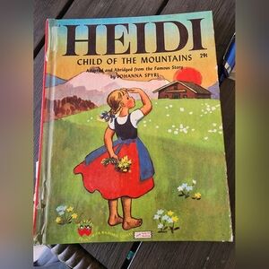 Heidi Child of the Mountains Book